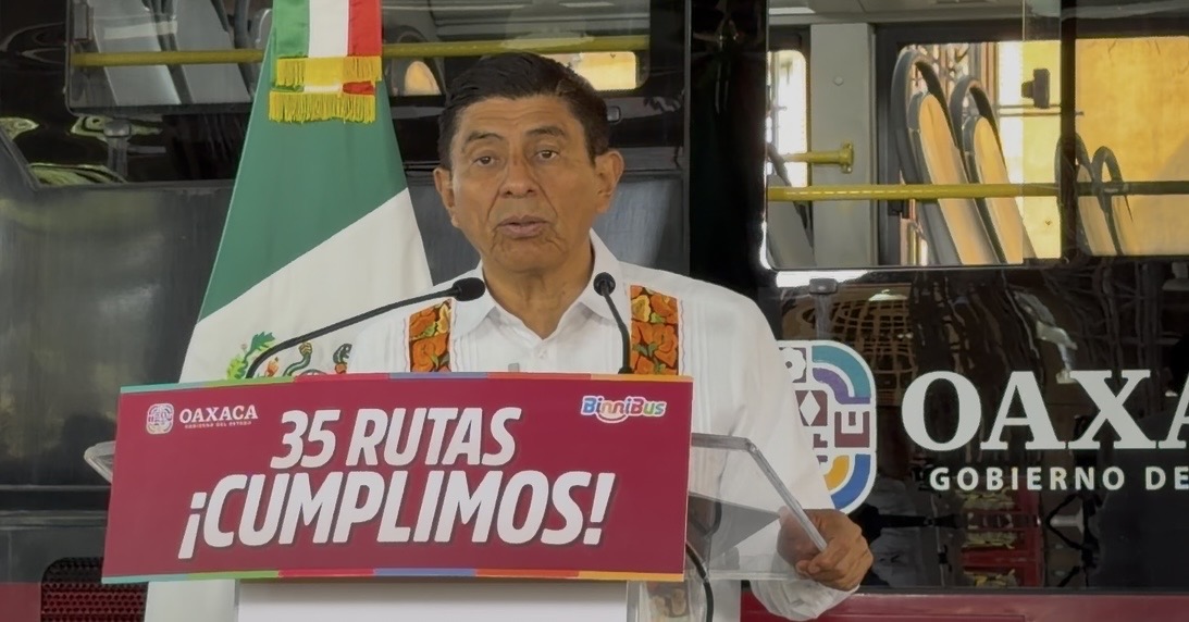GOBERNADOR DE OAXACA LLAMA A CERRAR FILAS CON LA PRESIDENTA ANTE EMBATES DE EUA EN CONTRA DE LA SOBERANÍA NACIONAL