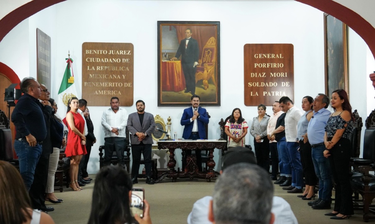 Rehabilitación del patrimonio, tema central de la sesión de Cabildo de Oaxaca de Juárez