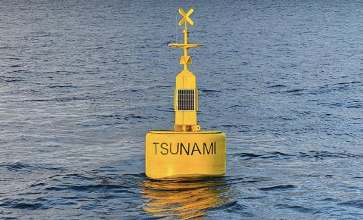 INSTALAN 11 SENSORES MARINO PARA DETECTAR  TSUNAMIS EN OAXACA