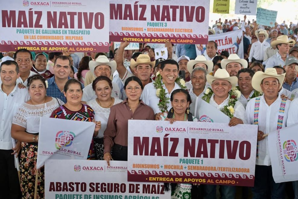 Invierte gobernador Salomón Jara 79 mdp para transformar el campo en la Cuenca del Papaloapan