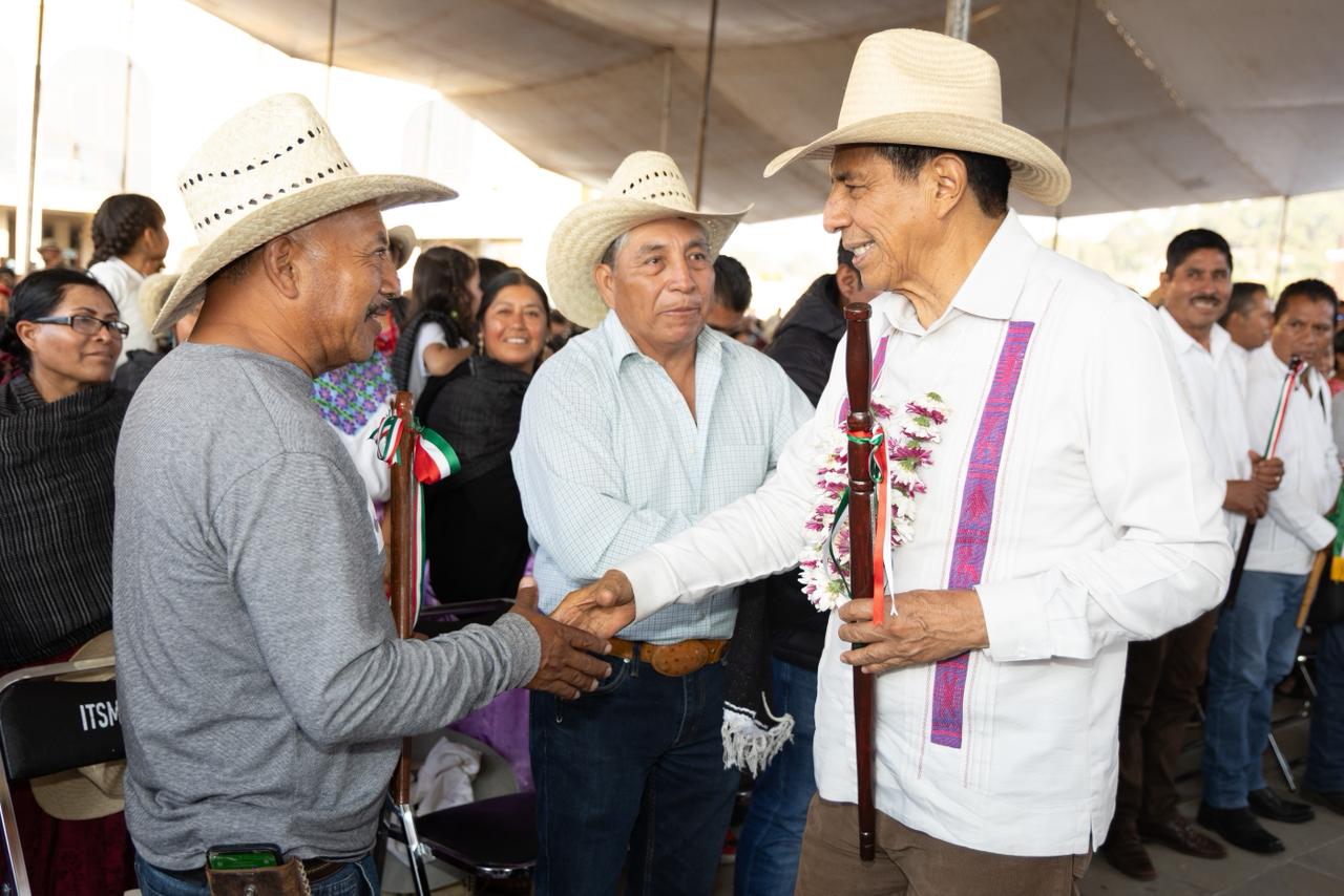 San Miguel el Grande avanza con obras, programas sociales y fortalecimiento de la paz comunitaria