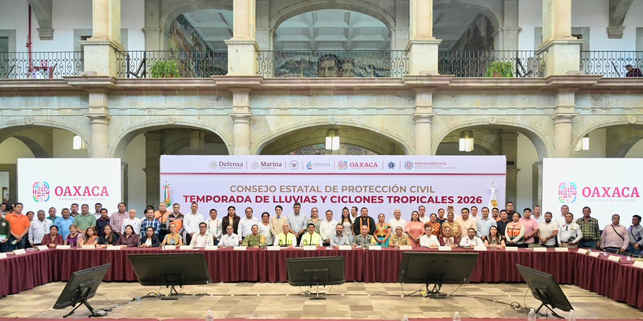 Se alista Oaxaca para temporada de lluvias y ciclones 2026