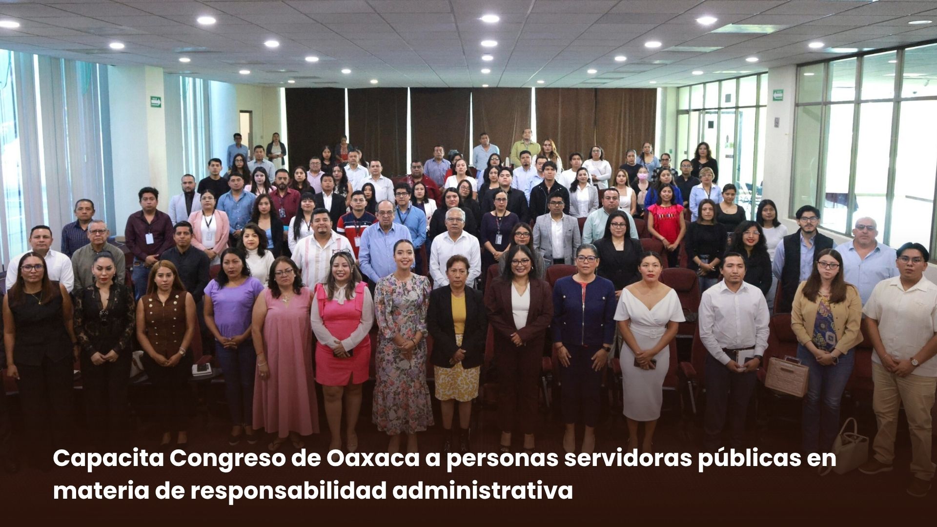 Capacita Congreso de Oaxaca a personas servidoras públicas en materia de responsabilidad administrativa