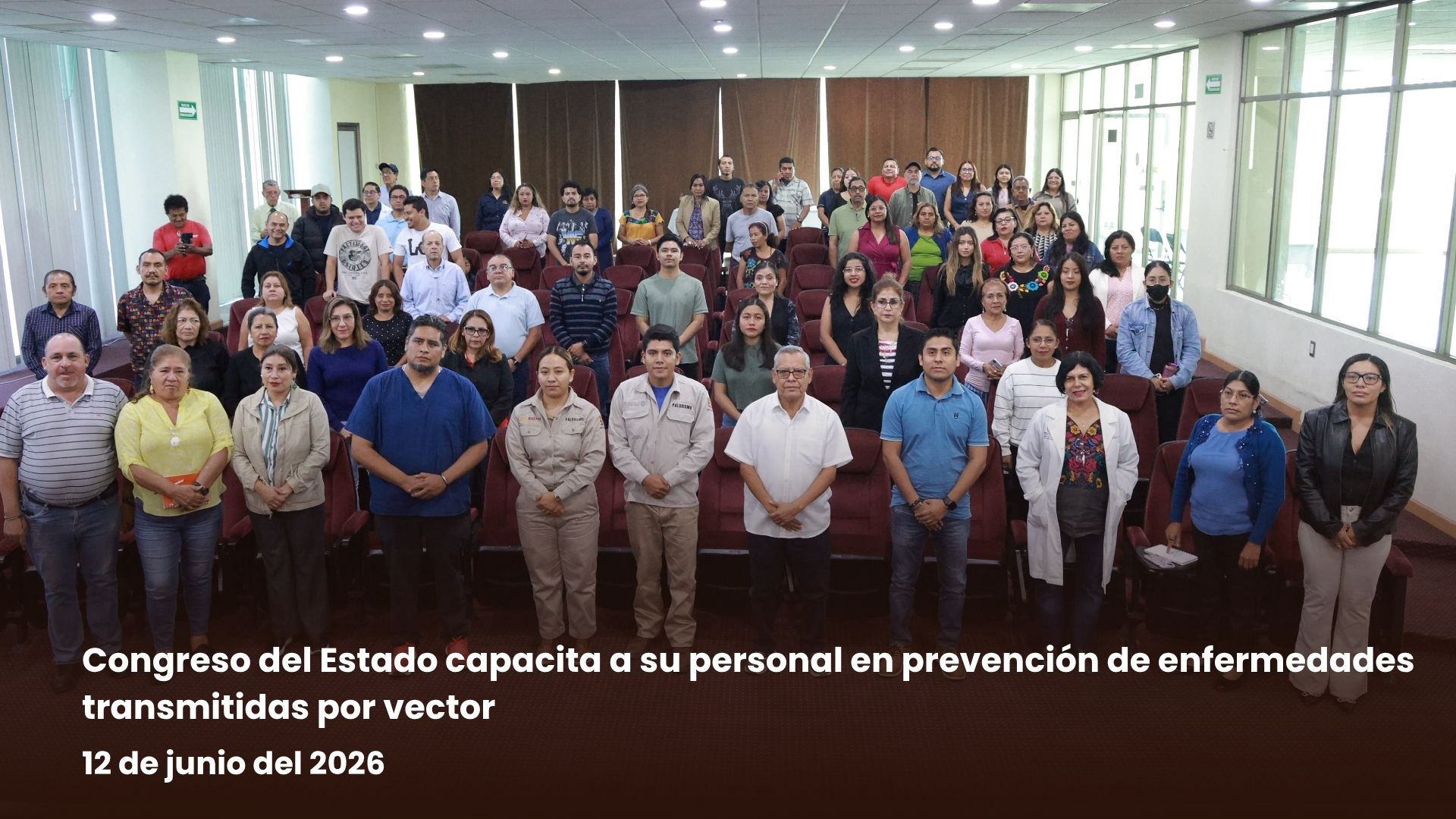 Congreso de Oaxaca capacita a su personal en prevención de enfermedades transmitidas por vector Congreso de Oaxaca capacita a su personal en prevención de enfermedades transmitidas por vector