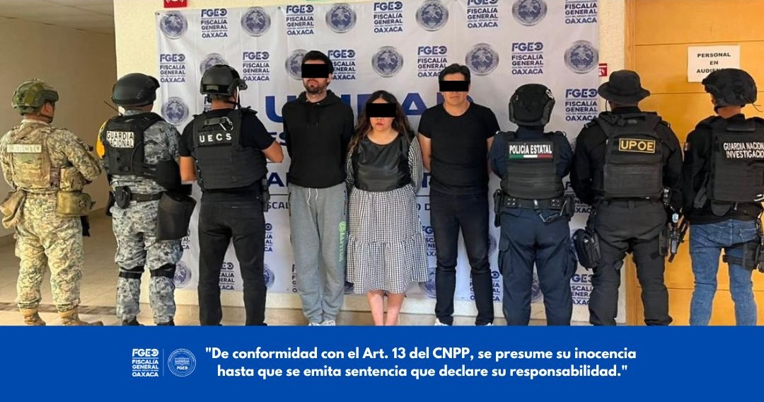 Desmantelan en capital de Oaxaca a Red Criminal que cobraba piso a Ayuntamiento en Estado de México: Fiscalía de Oaxaca* Desmantelan en capital de Oaxaca a Red Criminal que cobraba piso a Ayuntamiento en Estado de México: Fiscalía de Oaxaca*
