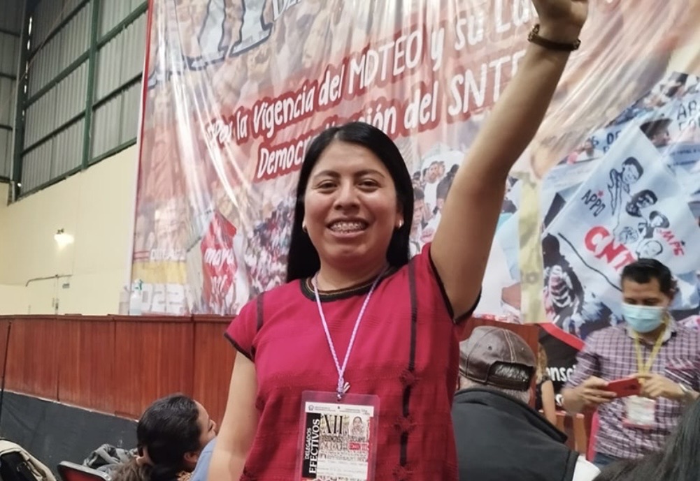 PERFIL DE LÍDER DE LA SECCIÓN 22, Primera mujer en 45 años de lucha PERFIL DE LÍDER DE LA SECCIÓN 22, Primera mujer en 45 años de lucha