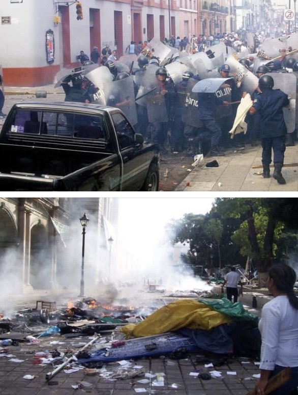EN EL 20 ANIVERSARIO DE LA REVUELTA SOCIAL DEL 2006, LA CNTE ADVIERTE QUE NO BAJARA LA GUARDIA PARA ECHAR ABAJO LA LEY DEL ISSSTE