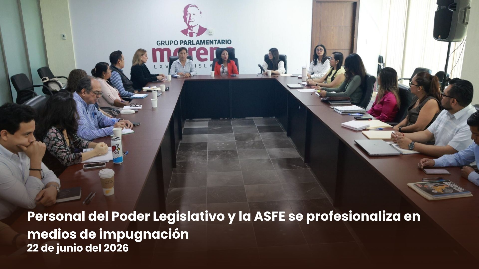 Personal del Poder Legislativo y la ASFE se profesionaliza en medios de impugnación Personal del Poder Legislativo y la ASFE se profesionaliza en medios de impugnación