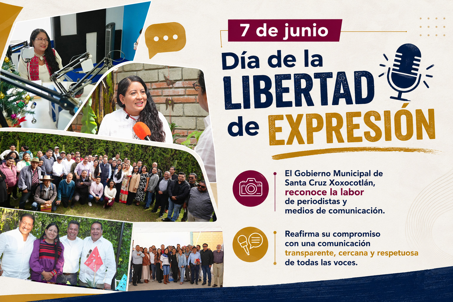 Xoxocotlán, un municipio comprometido con la libertad de expresión Xoxocotlán, un municipio comprometido con la libertad de expresión