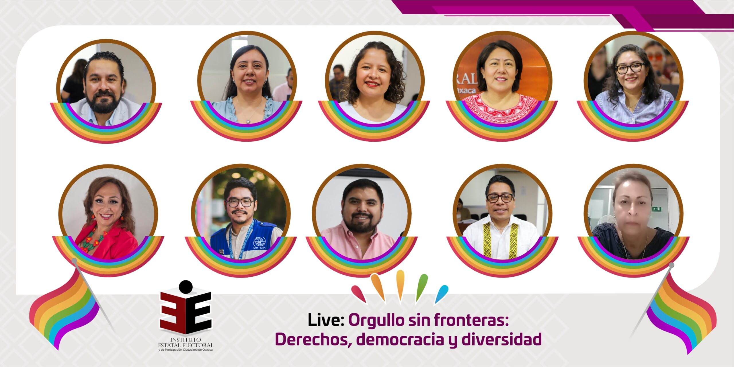 Promueve IEEPCO diálogo sobre derechos, democracia y diversidad de personas LGBTIQ+ migrantes