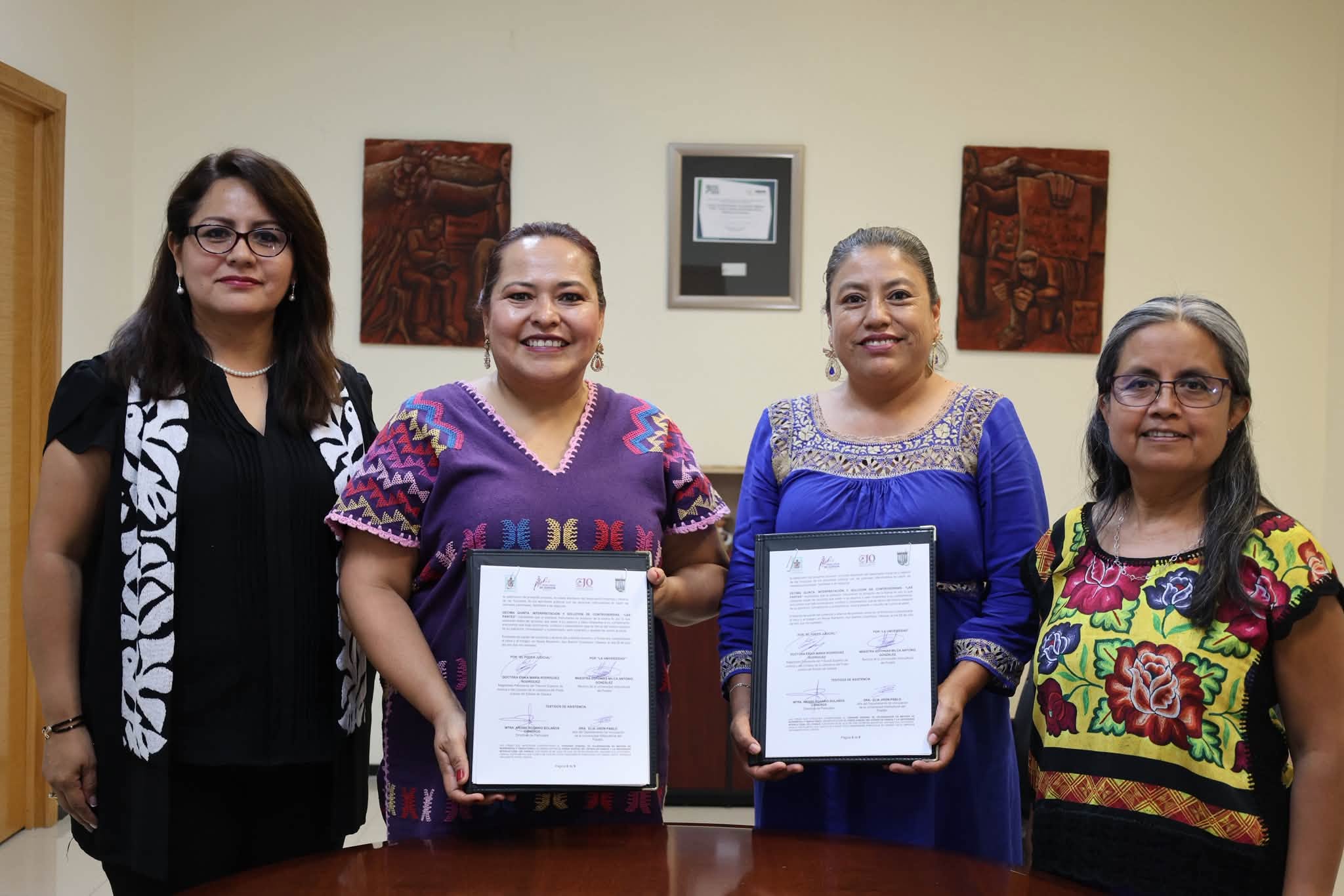 PJEO y Universidad Intercultural del Pueblo fortalecen apoyo a hablantes de lenguas indígenas PJEO y Universidad Intercultural del Pueblo fortalecen apoyo a hablantes de lenguas indígenas