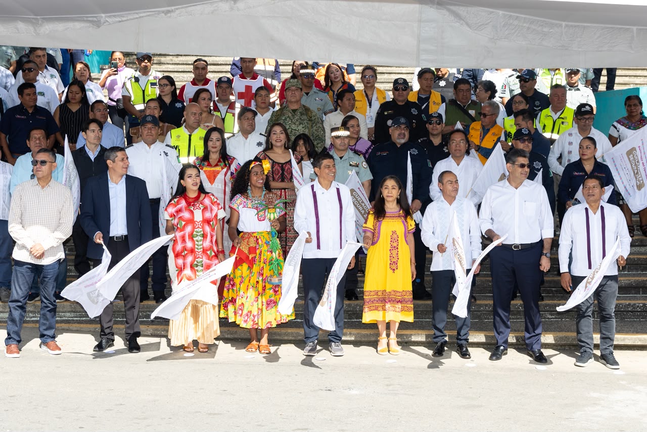 Arranca “Guelaguetza Segura”, para garantizar tranquilidad y paz ciudadana durante la máxima fiesta de las y los oaxaqueños