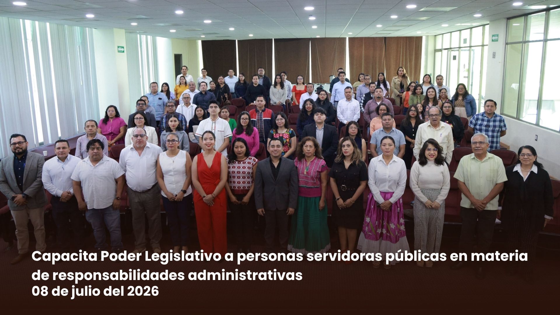 Capacita Poder Legislativo a personas servidoras públicas en materia de responsabilidades administrativas Capacita Poder Legislativo a personas servidoras públicas en materia de responsabilidades administrativas