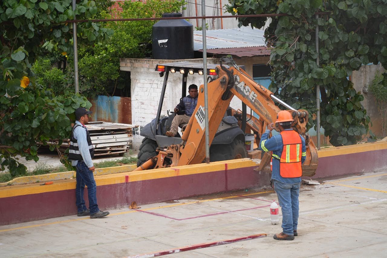 En Xoxocotlán transforman espacios deportivos para las familias