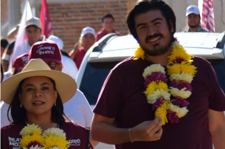 Beatriz Mojica y Brian Vicario recorren Huitzuco en defensa de la Transformación y la soberanía nacional