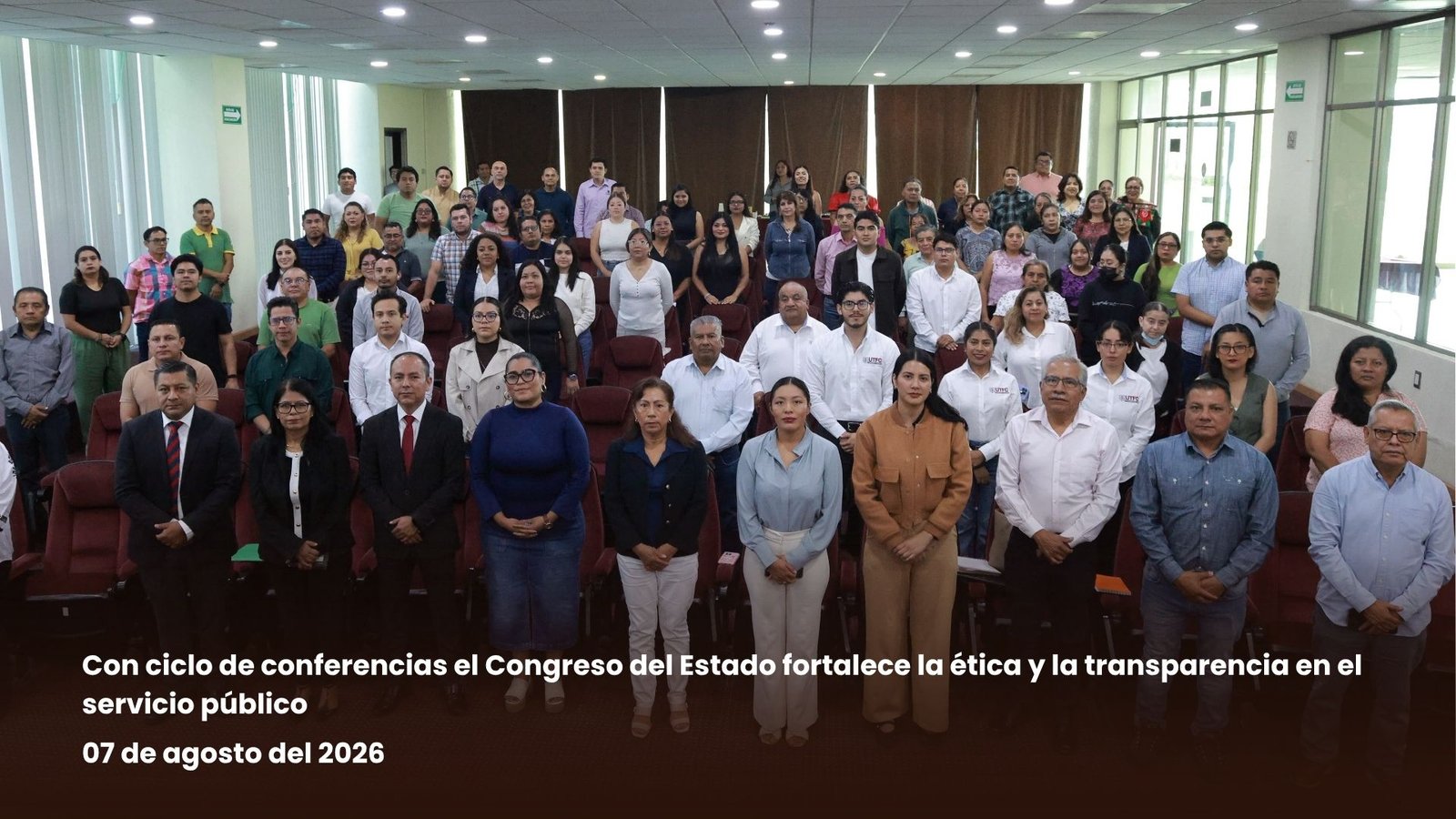 Con ciclo de conferencias el Congreso del Estado fortalece la ética y la transparencia en el servicio público Con ciclo de conferencias el Congreso del Estado fortalece la ética y la transparencia en el servicio público