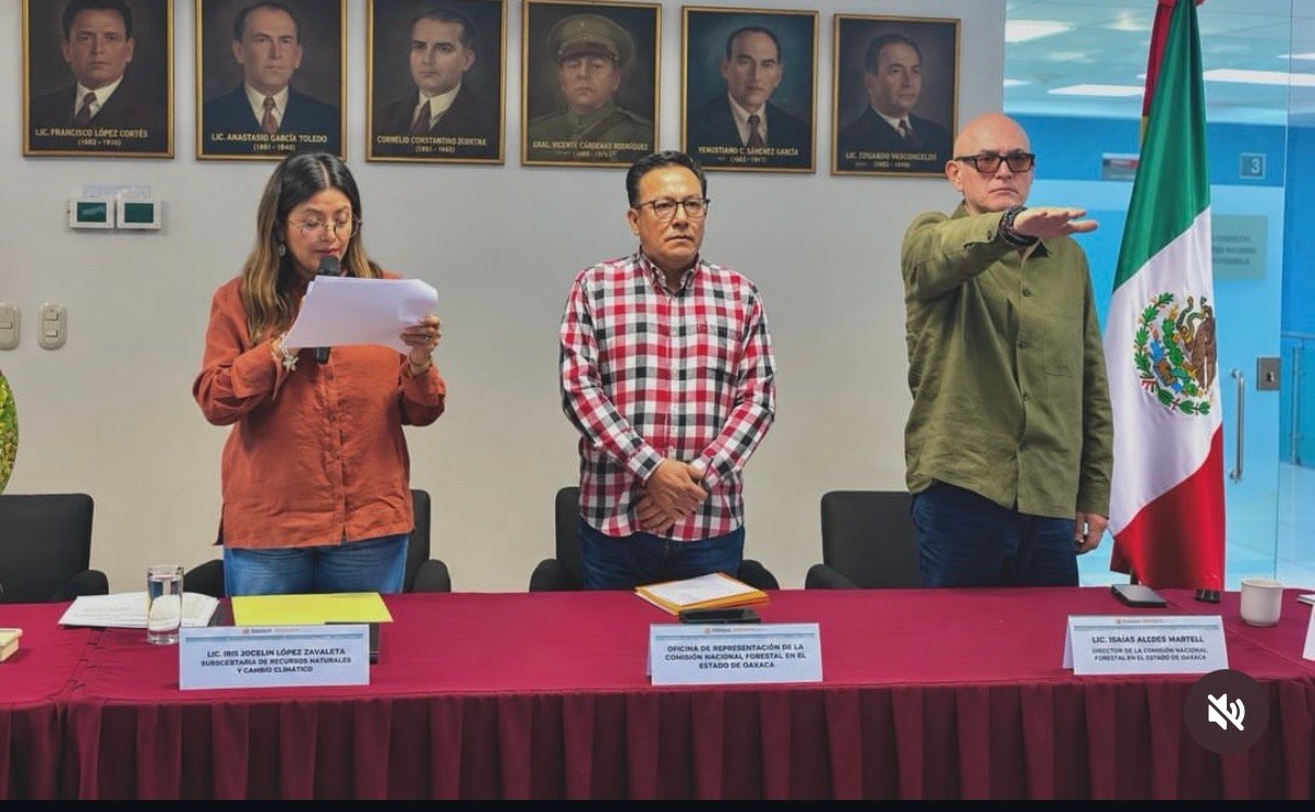 Isaias Valdez a la Comision Intersecretarial para atender y combatir al cambio Climático en la zona sur sureste de Mexico