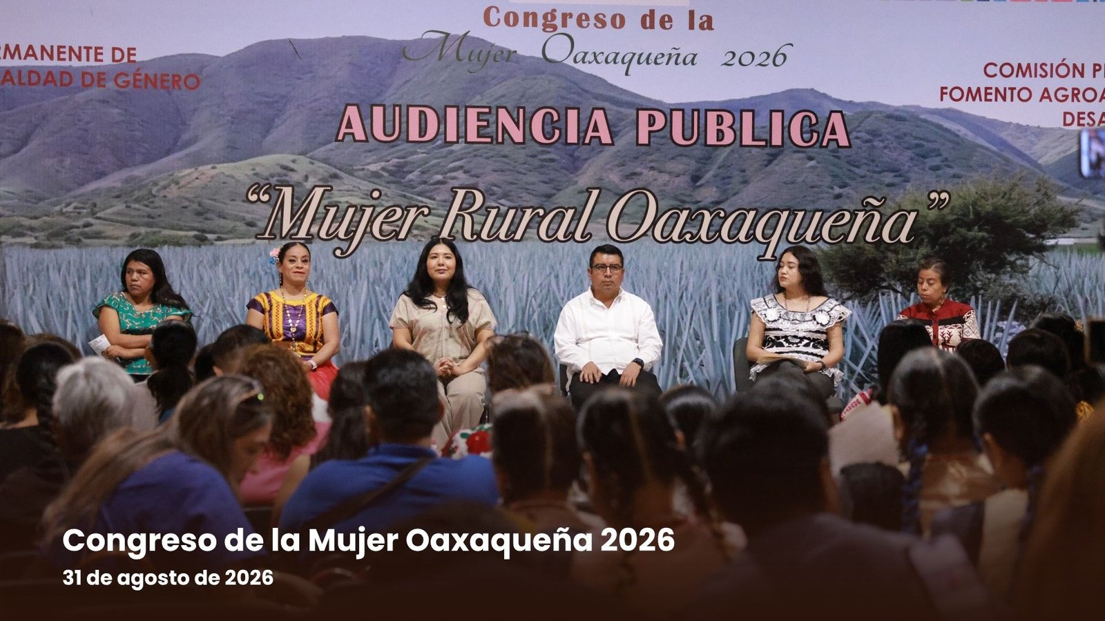Poder Legislativo organiza “Congreso de la Mujer Oaxaqueña 2026” para garantizar derechos agrarios y justicia social