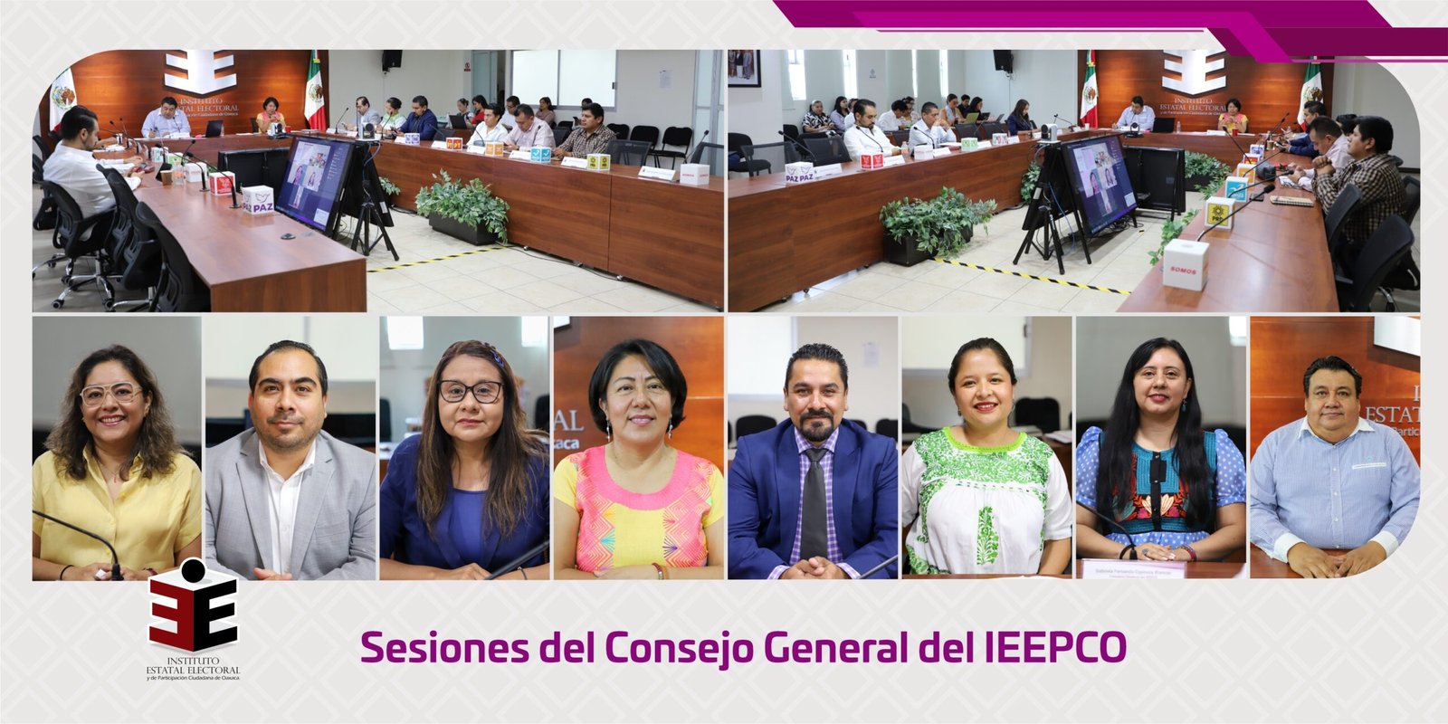 Sesiona Consejo General para conocer informes y aprobar medidas de colaboración con el INE para el Proceso Electoral 2026-2027