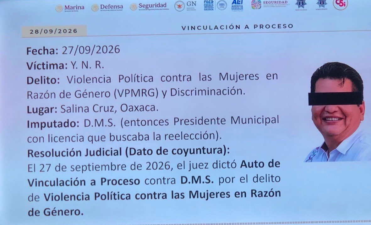 Juez dicta vinculación a proceso contra actual presidente municipal de Salina Cruz Daniel Mendez por violencia política Juez dicta vinculación a proceso contra actual presidente municipal de Salina Cruz Daniel Mendez por violencia política