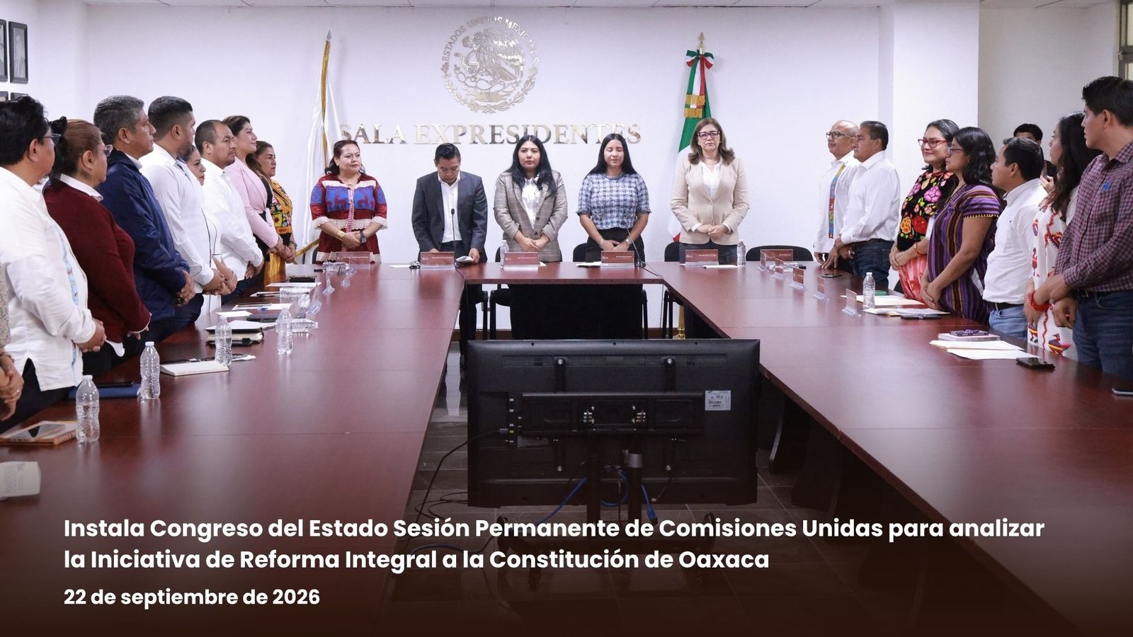 Instala Congreso del Estado Sesión Permanente de Comisiones Unidas para analizar la Iniciativa de Reforma Integral a la Constitución de Oaxaca Instala Congreso del Estado Sesión Permanente de Comisiones Unidas para analizar la Iniciativa de Reforma Integral a la Constitución de Oaxaca