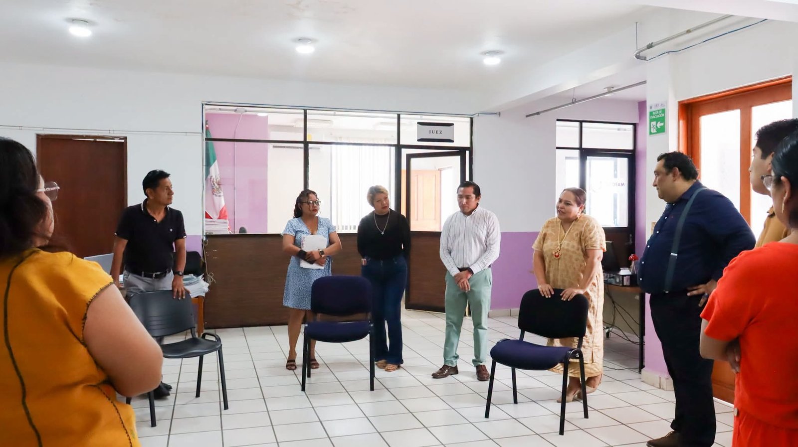 Magistrada Erika Rodríguez revisa el funcionamiento de juzgados en Huatulco y Pochutla Magistrada Erika Rodríguez revisa el funcionamiento de juzgados en Huatulco y Pochutla
