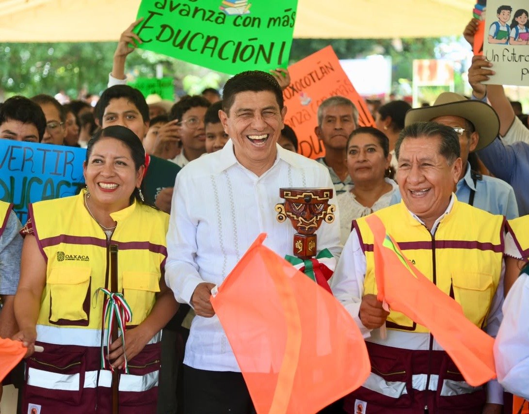 Arranca construcción de cinco Bachilleratos Margarita Maza en Oaxaca