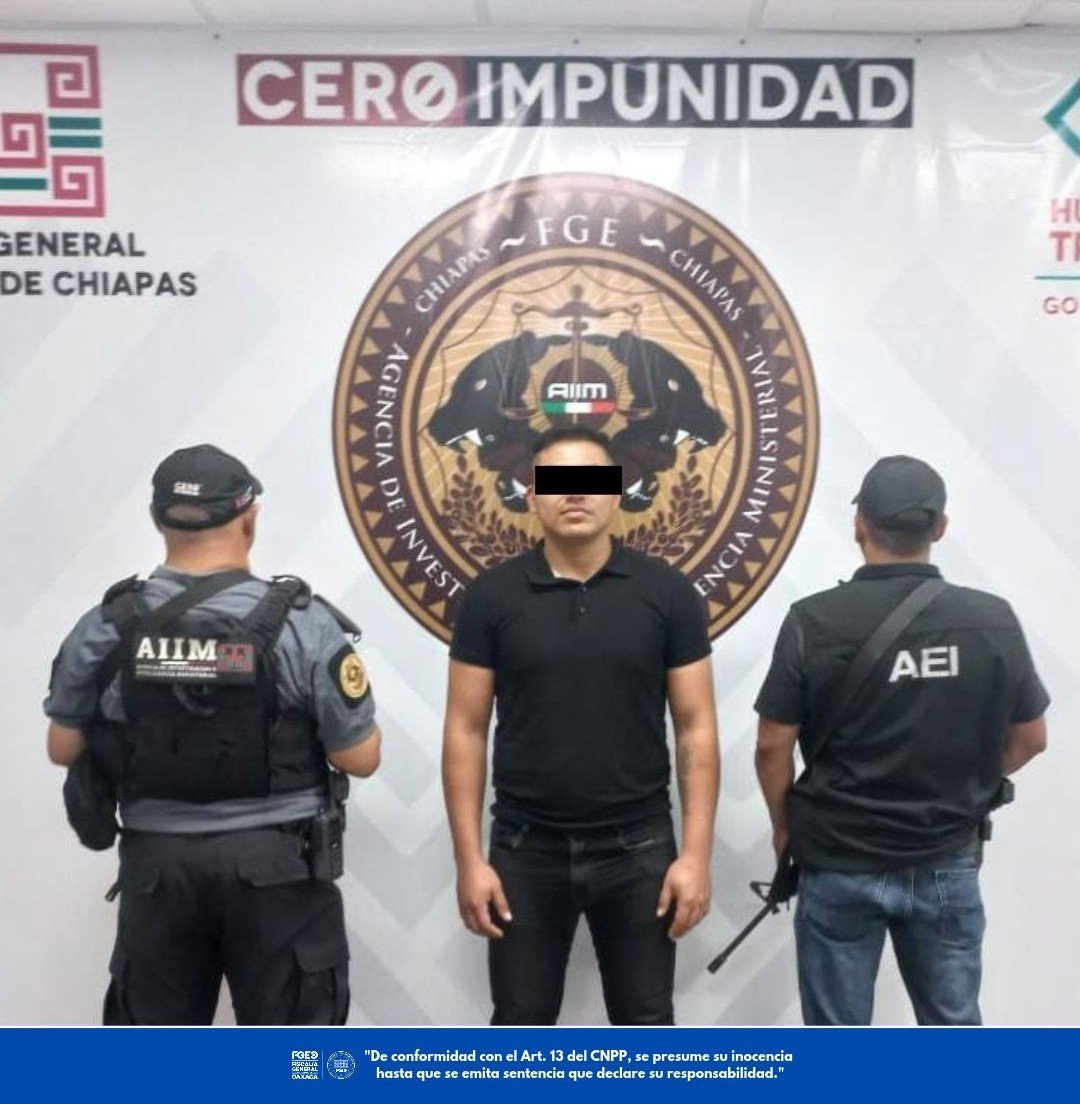 Capturan a dos implicados en ataque a diseñador textil Elvis Guerra, eran parte de red de extorsión de “Los Cromos” en Juchitán: Fiscalía de Oaxaca