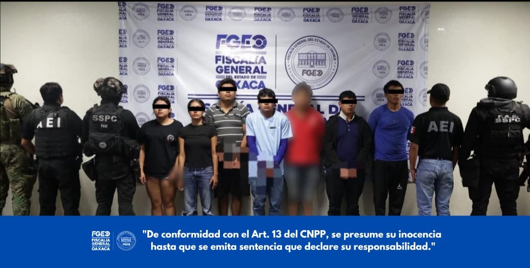 CAPTURAN A CÉLULA CRIMINAL EN JUCHITÁN QUE BUSCABA SEGUIR PASO DEL CARTEL DE LOS CROMOS